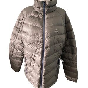 LL Bean Outer lite 850 Down grey jacket
